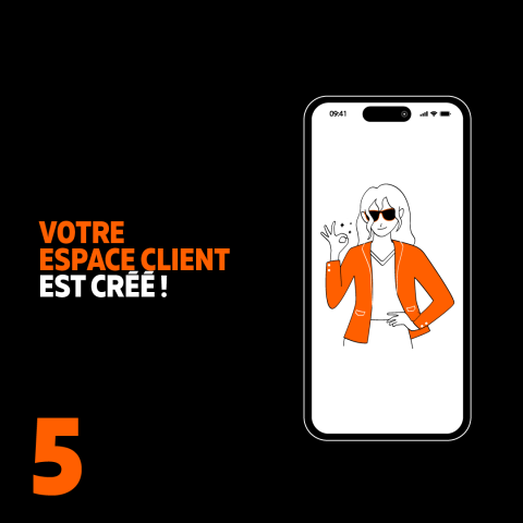 Votre Espace client est créé !